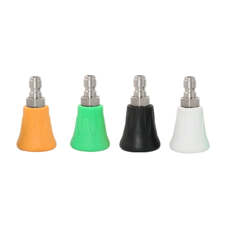 High Pressure Washer tips Nozzle Splash Sheath Nozzles for Home and Commercial Use Universal 1/4Inch Quick Connect