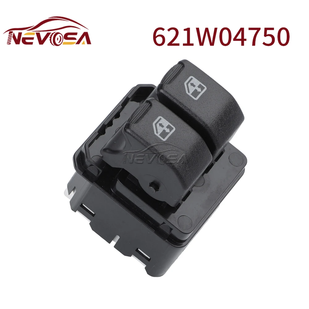 

NEVOSA Power Window Switch 621W04750 For Chevrolet AVEO KALOS TRES VOLUMES (T250 T255) 2005- Car Parts Glass Button