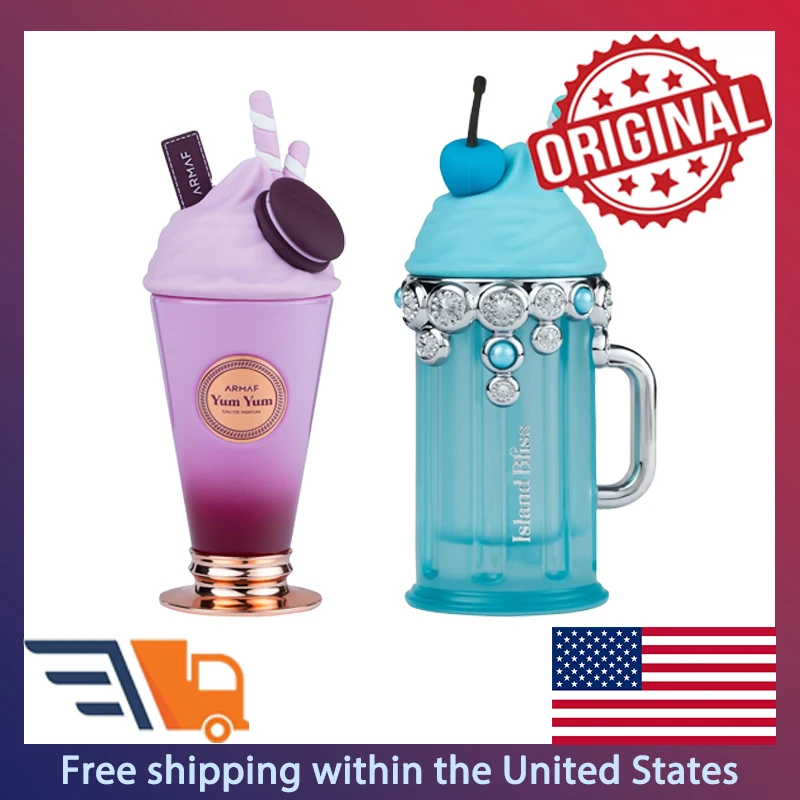 

Armaf Yum Yum Island Bliss Парфюмерный спрей 100 мл Оригинальные арабские духи Стойкий цветочный фруктовый аромат Духи Одеколон Подарок