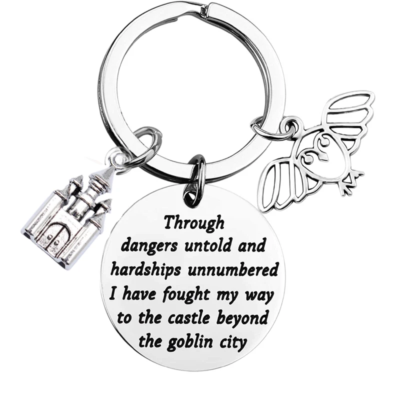 Customized Movie Inspired Keychain Gift Through Dangers Untold Cult Movies Literary Gifts