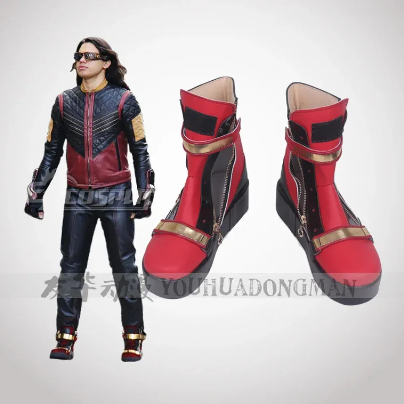 Zapatos cosplay DC flash Zapatos Coplay