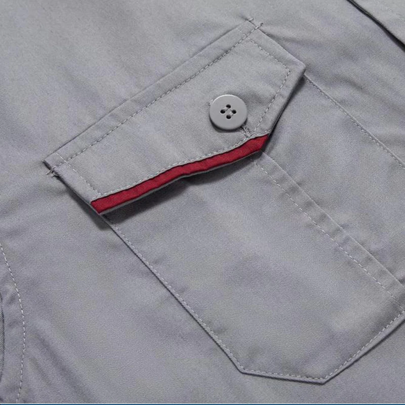 Mono de manga corta con logotipo impreso para hombre, Tops finos de protección laboral para herramientas, herramientas de reparación de automóviles transpirables para electricista