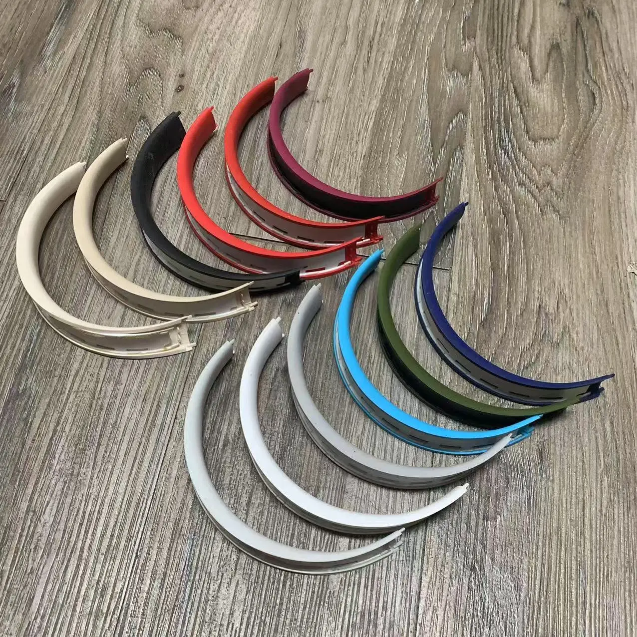 Faixa de cabeça de borracha original para beats solo2 solo3, substituição de fones de ouvido solo 2 solo 3, peças de reposição para reparo de feixe de faixa de cabeça