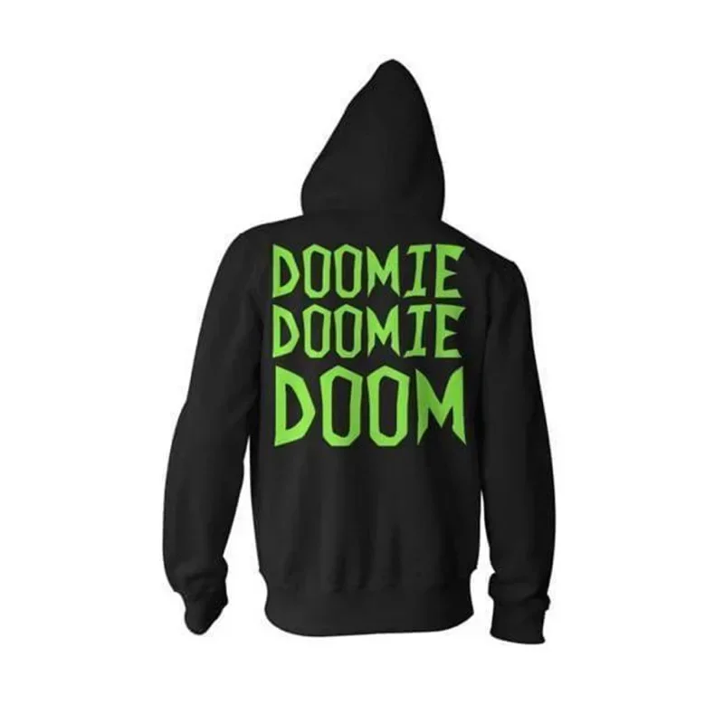 Anime Invader ZIM Cosplay Costume Coat Alien Gir Hoodies Jacket Hooded Up Pullovers Sweatshirt for Man Women