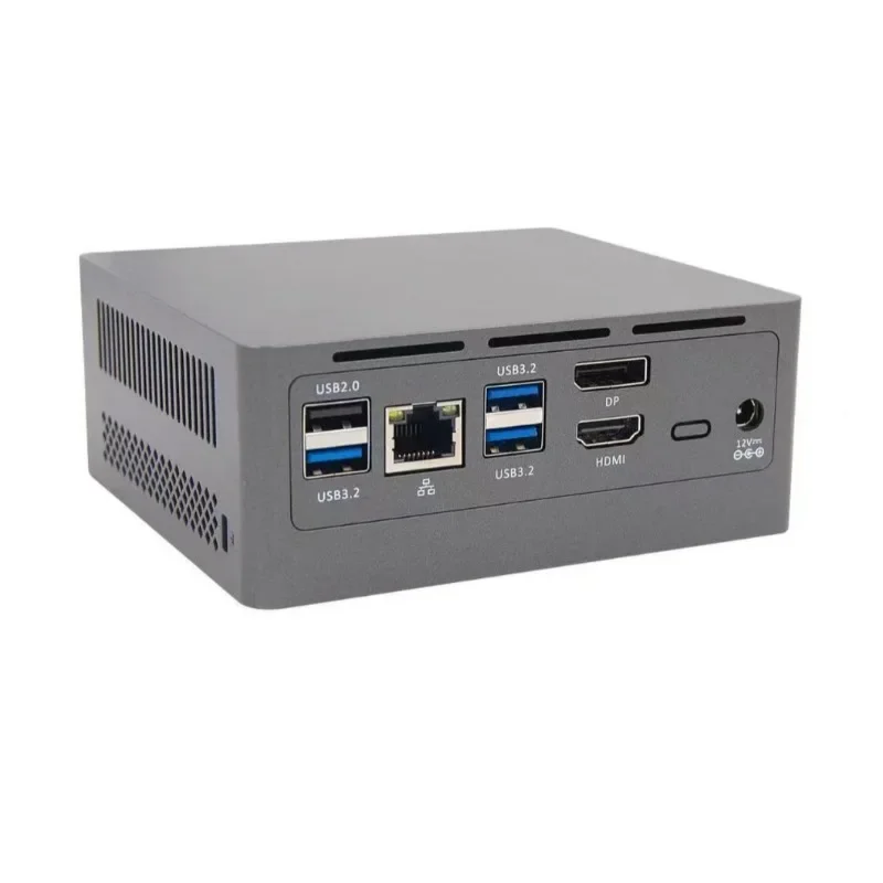 12th generation N100 mini computer host 4K dual-screen industrial control desktop