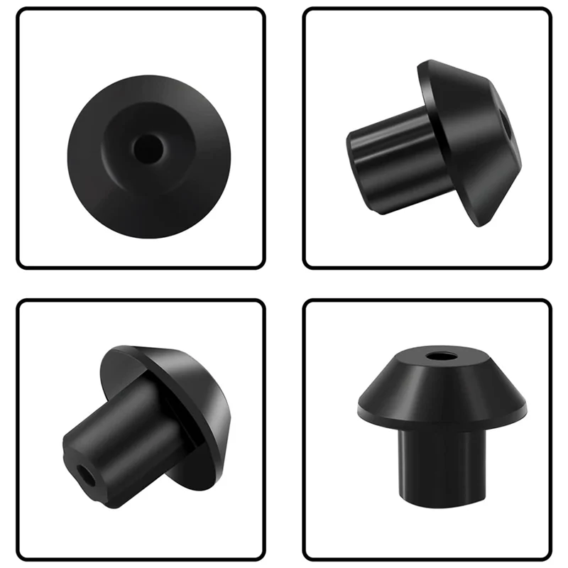 

~【IN Stock】48 Pcs Rubber Grate Feet Rubber Foot Replacements Compatible With GE WB2K101 Gas Range Burner Grate Replace WB02T104