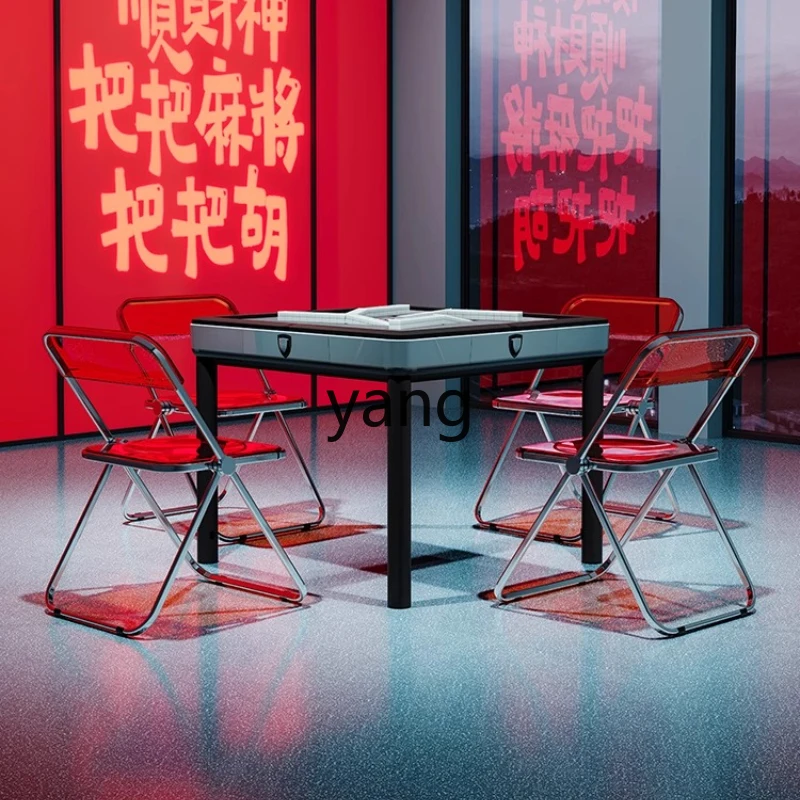 

LH Third Generation Mahjong Machine Fully Automatic Dining Table Dual-use Roller Coaster Bass Mahjong Table