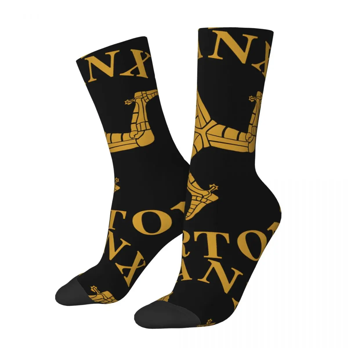 Hip Hop Vintage Zeichen verrückte Männer Kompression socken Unisex i-Insel des Mannes Harajuku Muster gedruckt lustige Neuheit glückliche Crew Socke