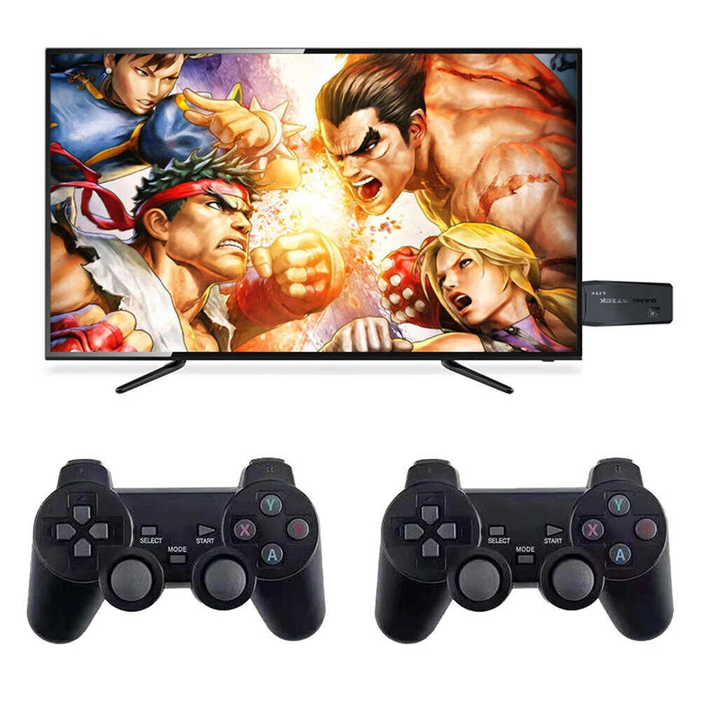 

M8 Video Game Console 32G/64G Built-in 20000 Games TV Retro Game Emulator GD10 Lite Game Stick Wireless Controllers Kid Gift