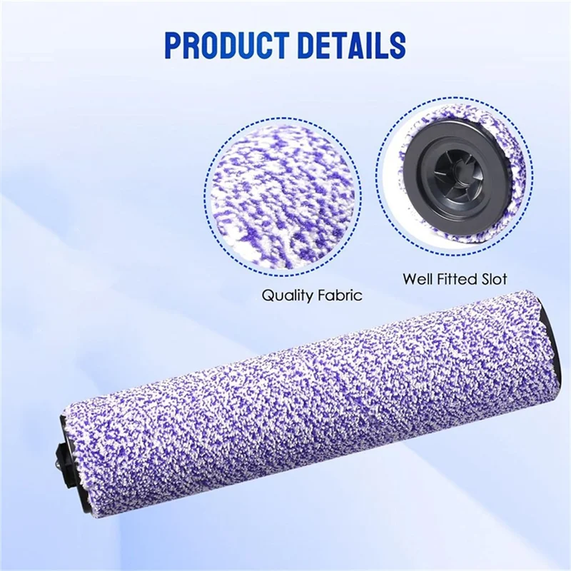 Para aspiradoras Shark WD201 WD101 WD200 WD100, accesorios de repuesto, filtro de cepillo giratorio, juego de marco de algodón