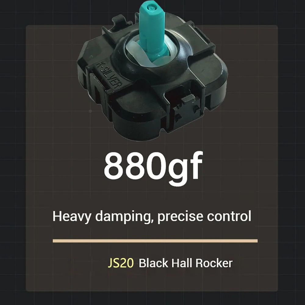 2 шт. TMR для Mechanic Hall, джойстик с горячей заменой JS20, несколько тактильных вариантов, совместимый игровой контроллер G6Pro G5Pro V2