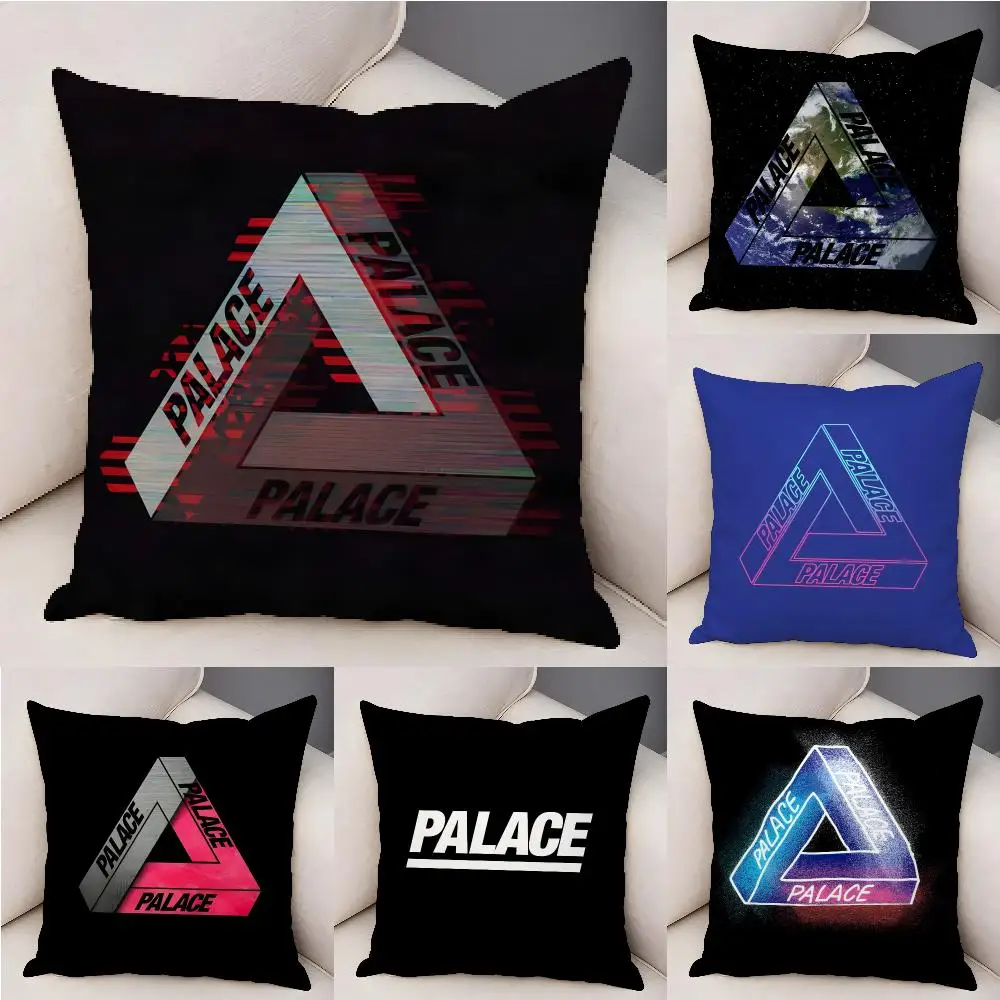 Fashion Cool Brand P-PALACE-E Cushion Cover Plush Decorative Pillow Case With Hidden Zipper Fashion Room Decor For Home