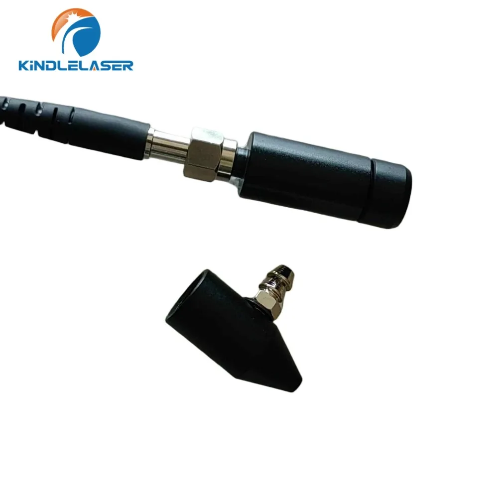 SMA905 Optical Collimating Lens Mini Fiber Laser Head 5mm Spot for Laser Welding Soldering Metal Heating Cutting