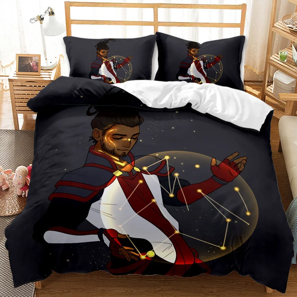 African American Black Boy Duvet Cover King/Queen Size for Kids Teens Modern Fashion Music Themed Room Polyester Quilt Cover