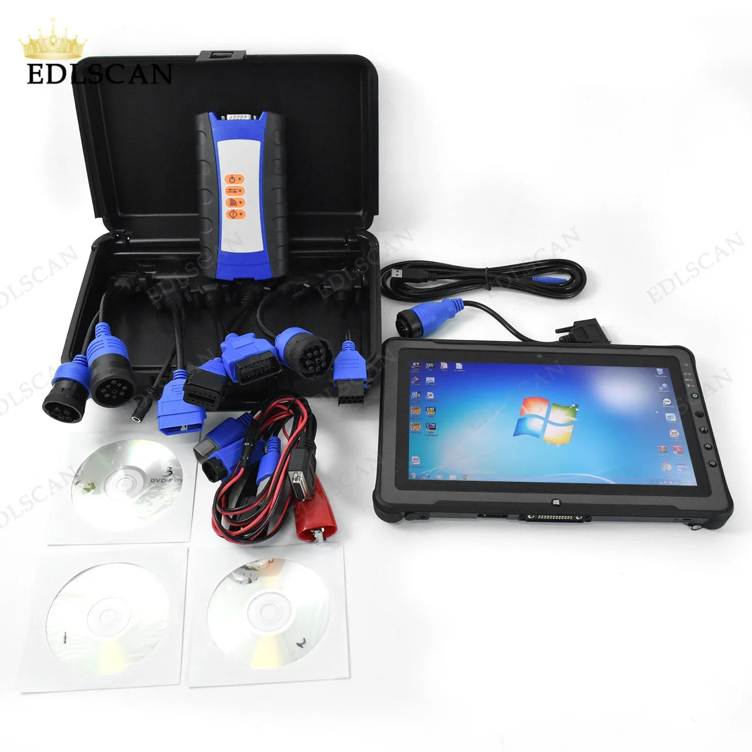 heavy duty Diesel universal truck For Nexiq2 N2 USB Link2 125032 dpa5 N2 excavator diagnostic scanner tool and F110 Tablet