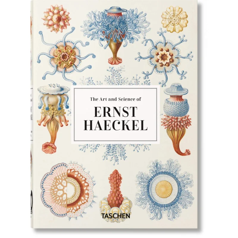 

40ThERNST HAECKEL Rainer Willmann Julia Voss TASCHEN 9783836584289 Book