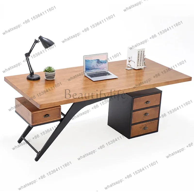 

Modern Executive Computer Desks Gaming Table Minimalist Desk Reading Coffee Tables Reception Designer Tavolino Trendy Furniture