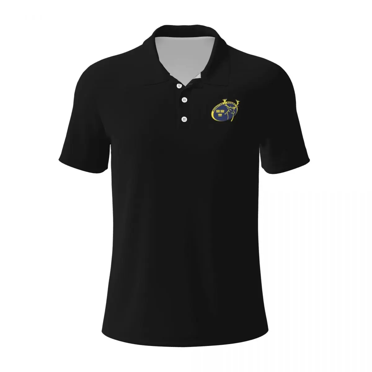 The Munster Rugby_ Polo Shirts for Men Casual Solid Color Mens Polos Brand Versatile Clothing