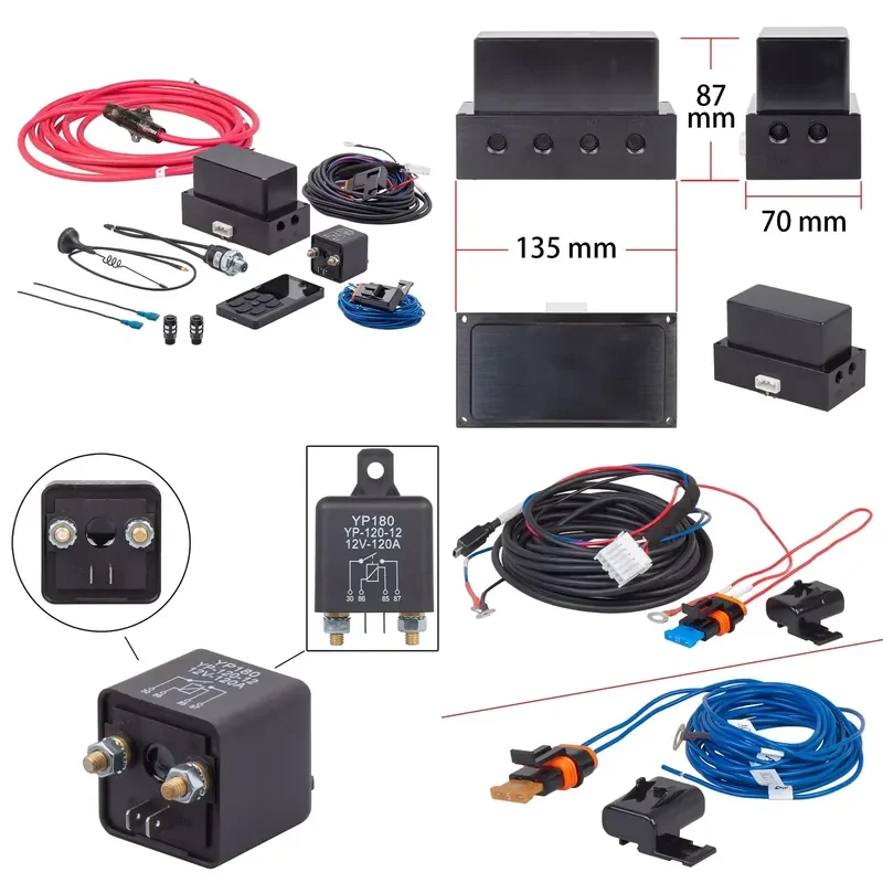 Universal Car Air Suspension Control App Control 5 Memory Edition Control Unit Air Suspension Management