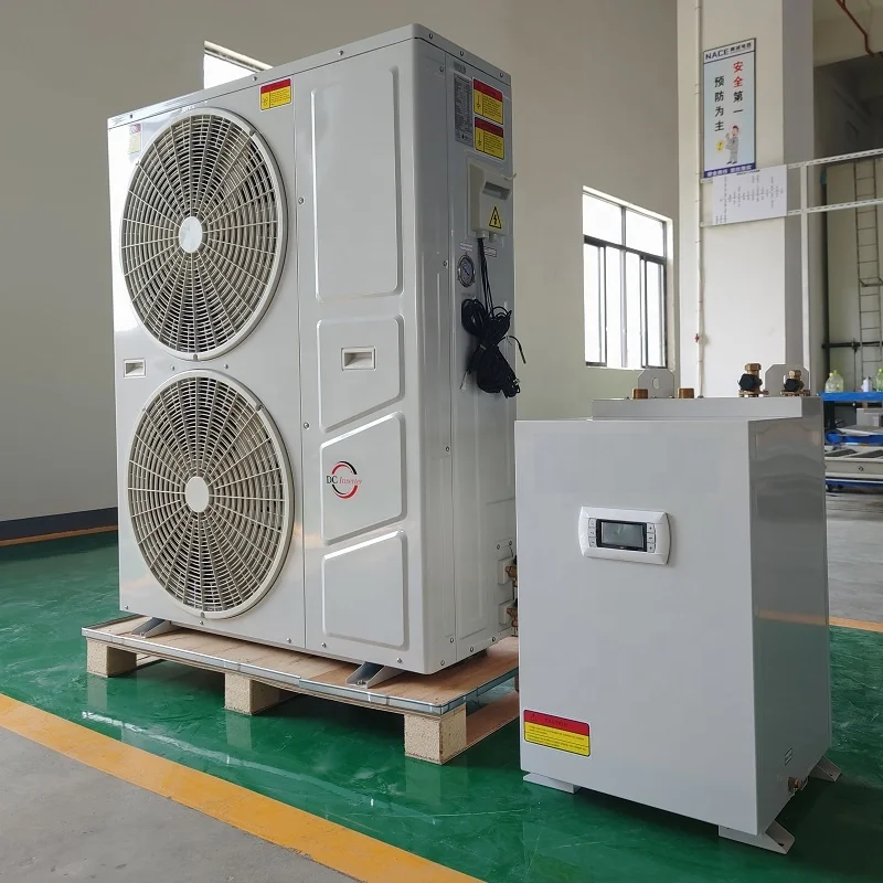ERP A+++ Air Source Heatpump 220V 380V 15KW 20KW DC Inverter Air to Water Heat Pump Mini Split