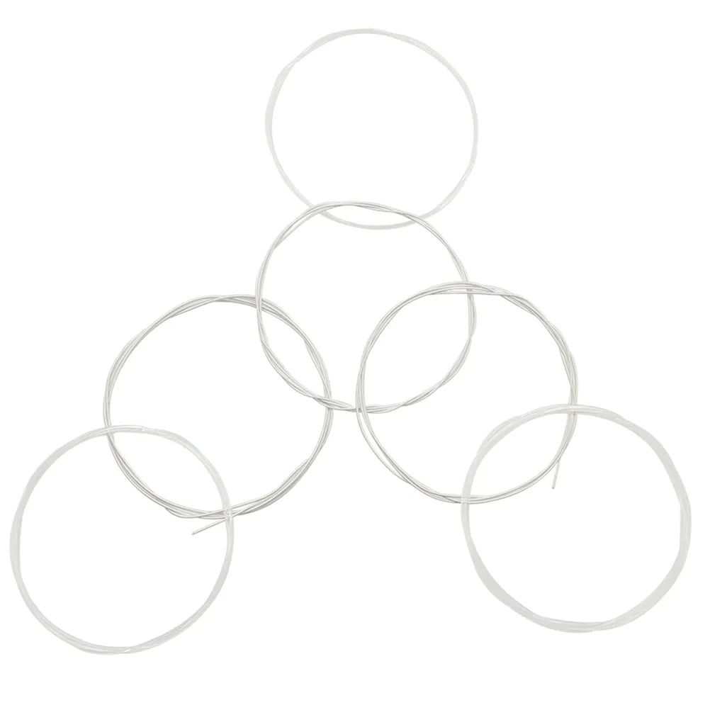 

6pcs Nylon Strings for Classical Guitar Transparent C102 Elegant Tone Durable guitar parts musical string guitar