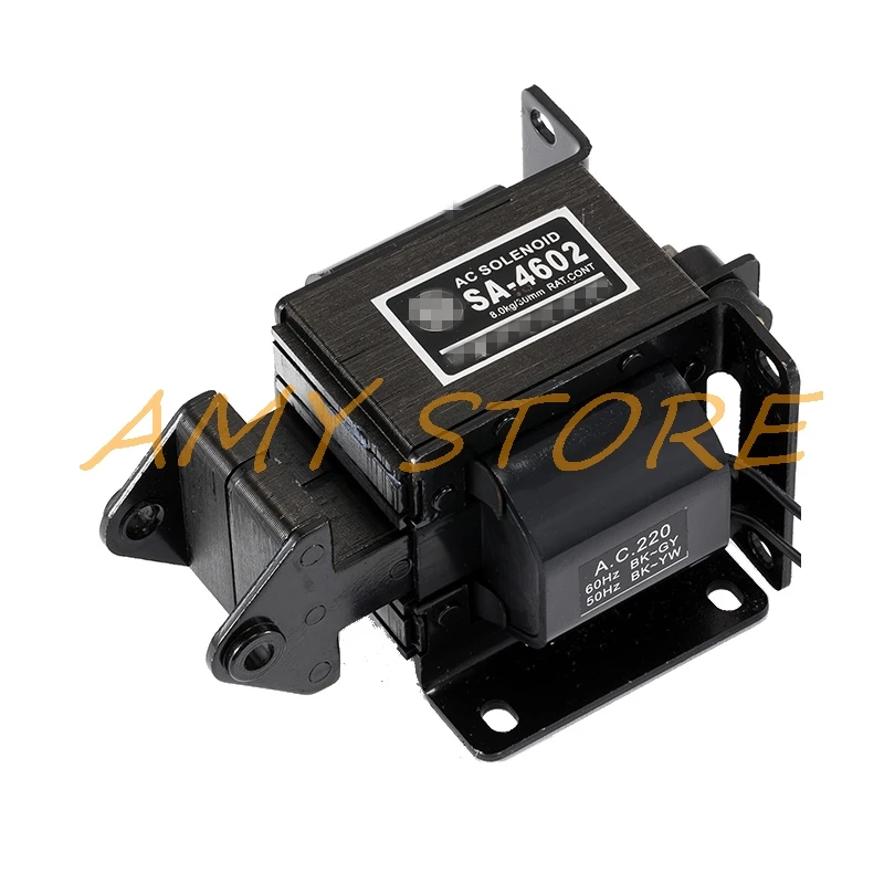 

MQ6-8N SA-4602 AC 110 В 220 В 30 мм Ход 8 кг Силовой соленоид Тяговый электромагнит SA-4602