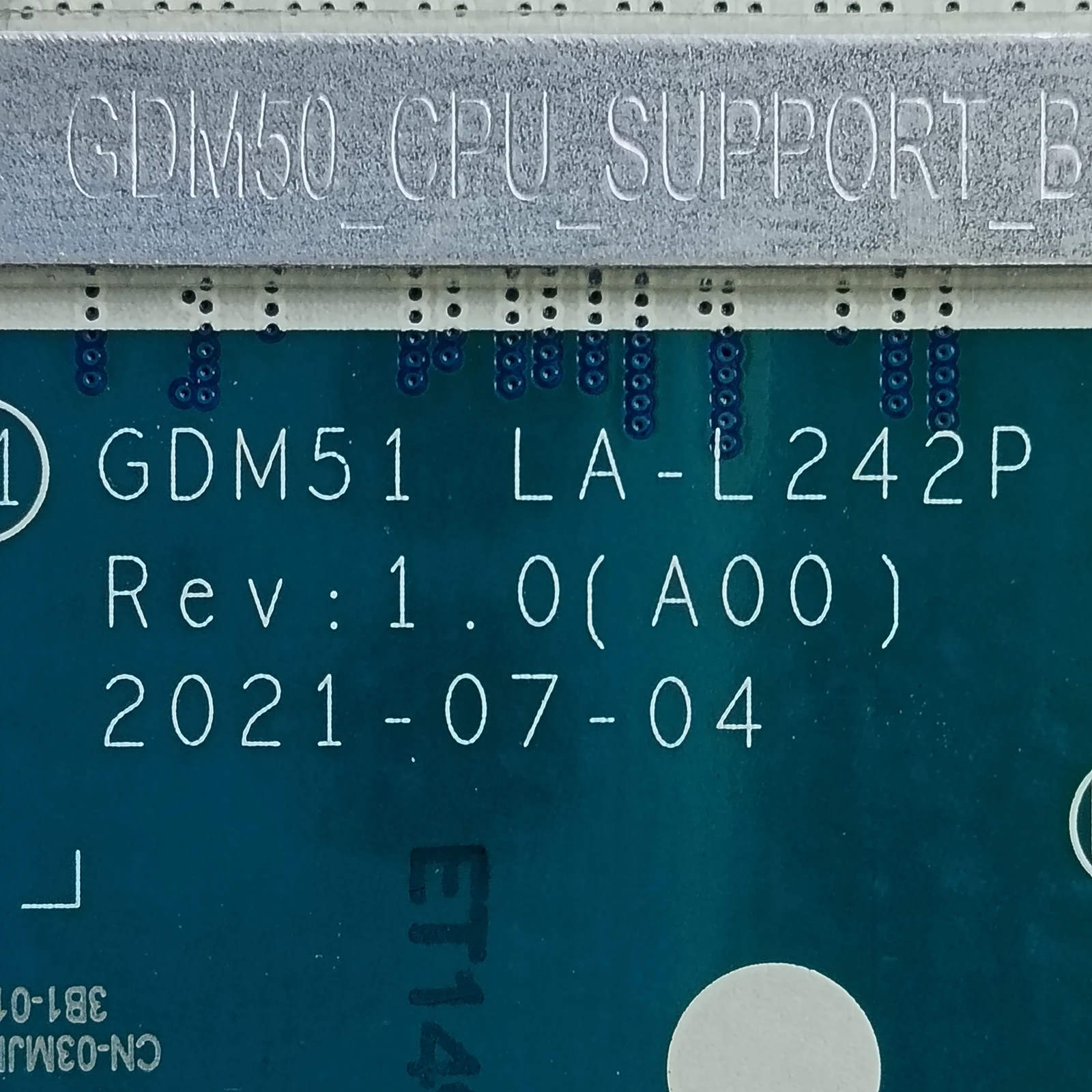LA-L242P สําหรับ Dell Vostro 3420 แล็ปท็อป SRK05 i5-1135G7 i7-1165G7 N17S-G5-A 2GB MX350 เมนบอร์ด 06HJ0J 03MJRD