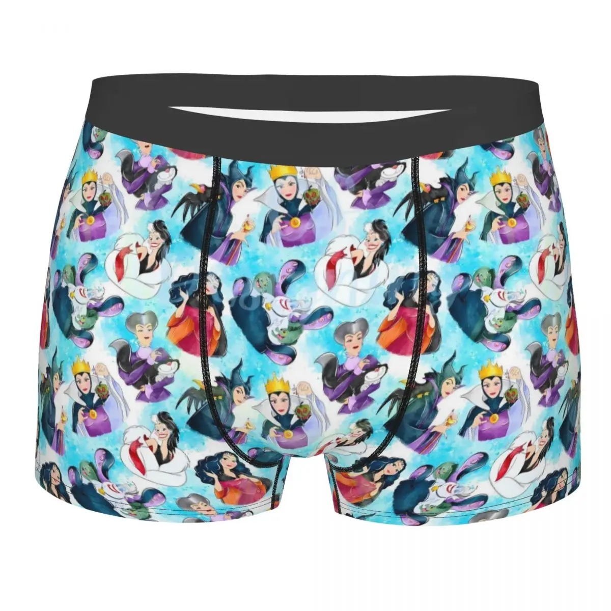 

Пользовательские Малефисенты аниме мультфильм боксеры шорты мужские трусы нижнее белье модные трусы