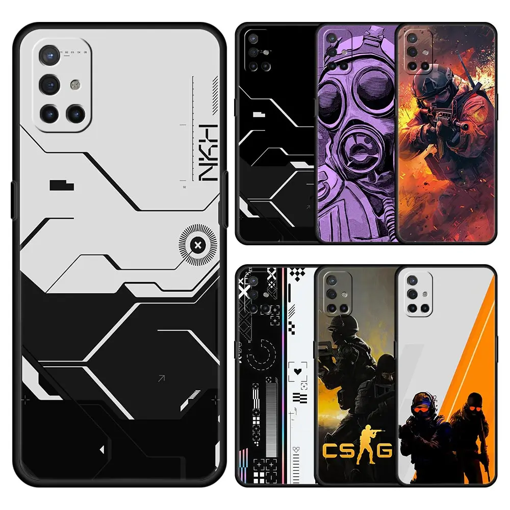 Capa de Telefone para OnePlus 15 13 12 11 10 9 8 7T Pro 13T 13R 12R 10R 9RT 8T Nord 2T CE 2 3 5G Lite Capa Macia Counter Strike CS GO