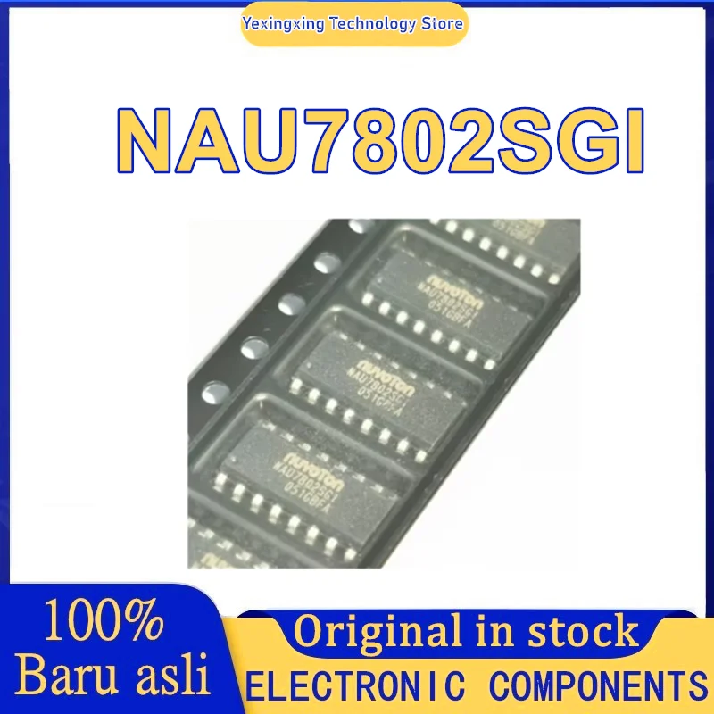 10PCS NAU7802 NAU7802SGI SOP16 IC chipset New Original in stock
