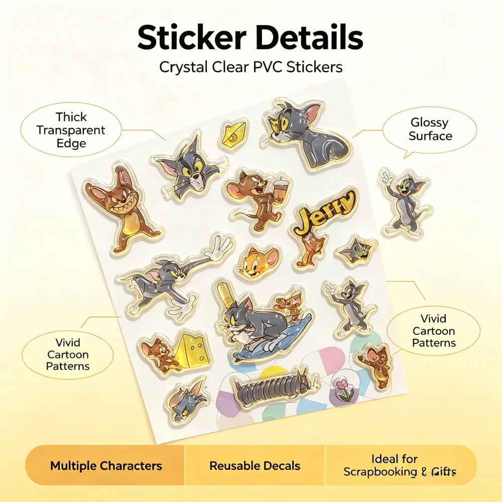 Tom and Jerry 3D Bubble Sticke - Laptop Accessories Kids 评论和价格