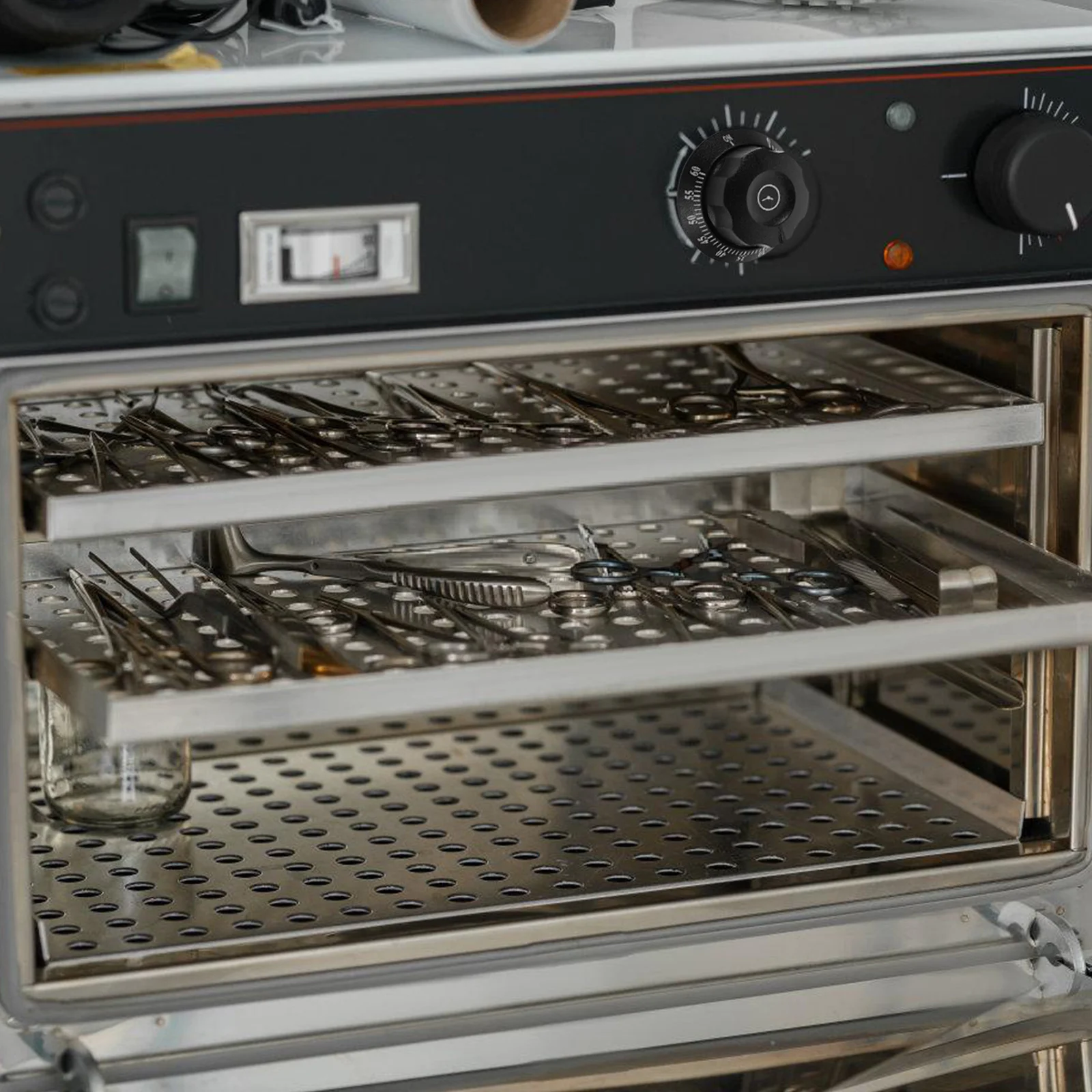 

2Pcs Disinfection Cabinet Timer Kitchen Mechanical Countdown with Bell Reminder Switch Knob for Rice Steamer Oven Sterilizer