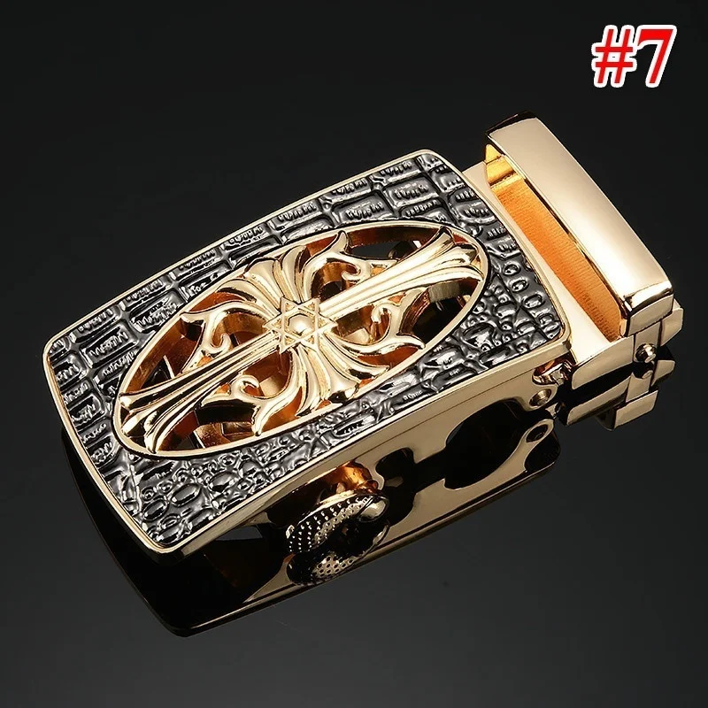 Accessori per cinture da lavoro con fibbia automatica per cintura in lega di metallo animale moda uomo 20 tipi di fibbia