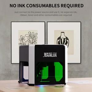 WAINLUX K6 CNC آلة نقش الخشب بالليزر سريعة مصغرة بلوتوث مطلية آلة علامة طابعة القاطع النجارة الخشب البلاستيك أعلى 10 مبيعات لآلة النقش بالليزر البلاستيكية - رقم 5