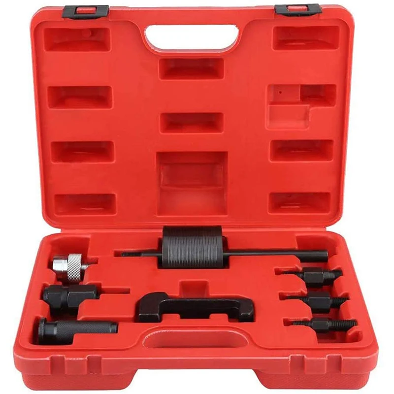 

Engine Tools Diesel Injector Extractor Puller Kit Common Rail Tool Slide Hammer Puller Adaptors Fit for Mercedes Benz