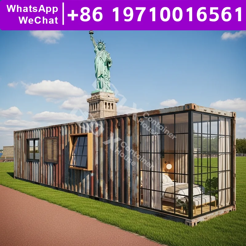 

Заводская сборка Коммерческий магазин Плоская упаковка Домашний контейнер для доставки Bungalow Домашний контейнер 40 футов Контейнер для дома с плоской упаковкой