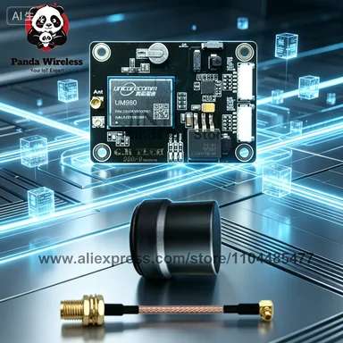 RTK GNSS Module EM-980D2 Replaces ZEDF9P Multi Frequency High Precision GPS BDS GLONASS Galileo UM980 for Drone Surving Robot