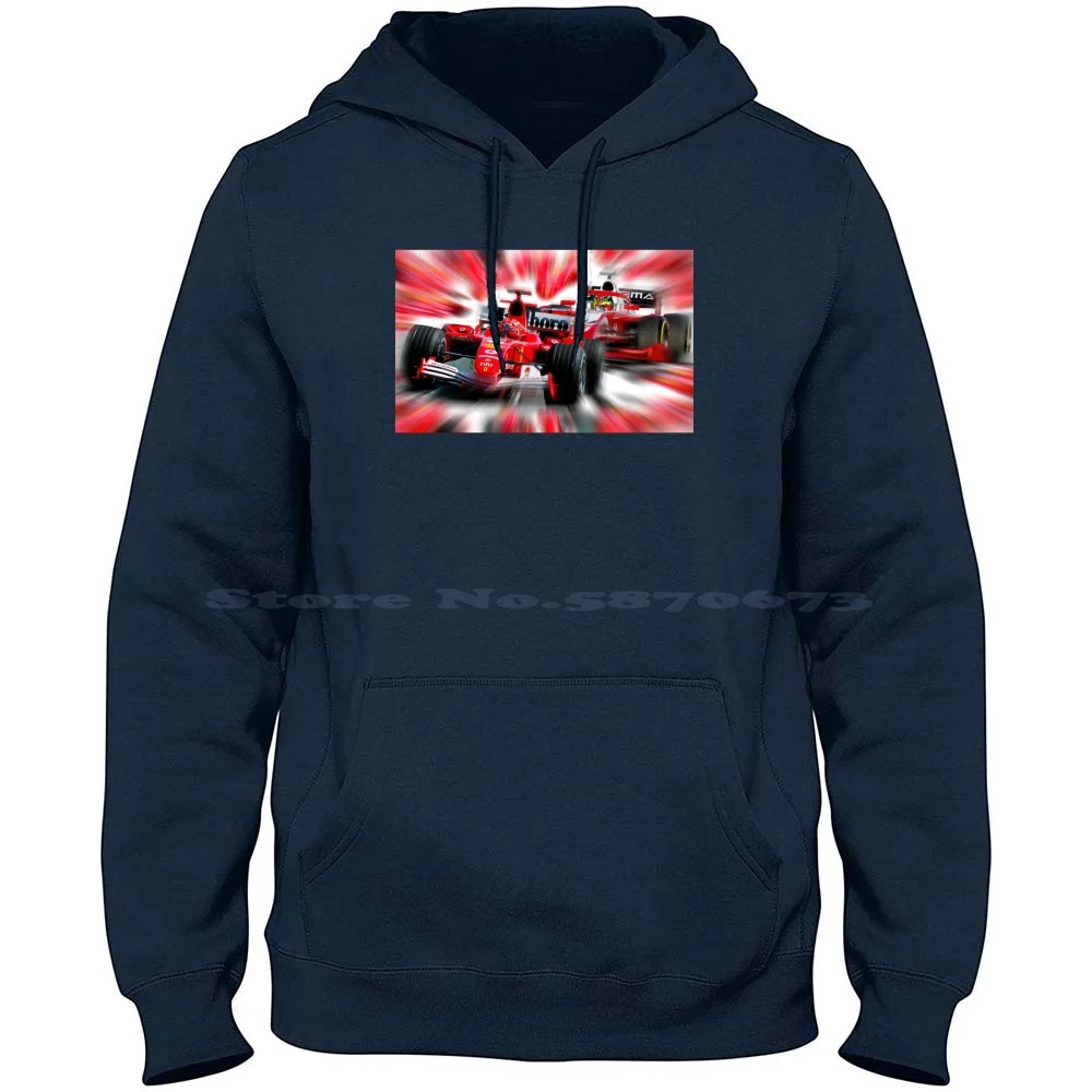 Schumi's Legacy / / Variant Aspect Ratio 1 : 2 100% Cotton Hoodie Schumi Michael Sschumacher Mick Schumacher Racing Prema