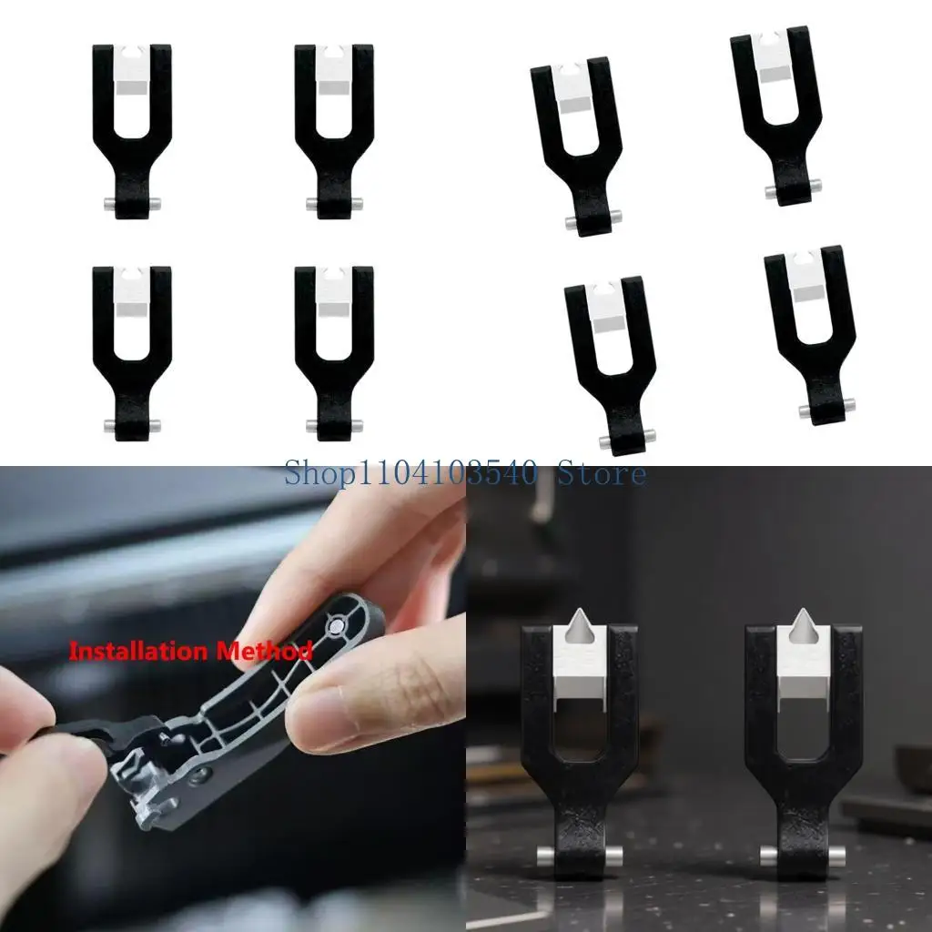 

02DC Stainless Steel Extruder Blade Filament Cutter For 3D Printer Maintenance