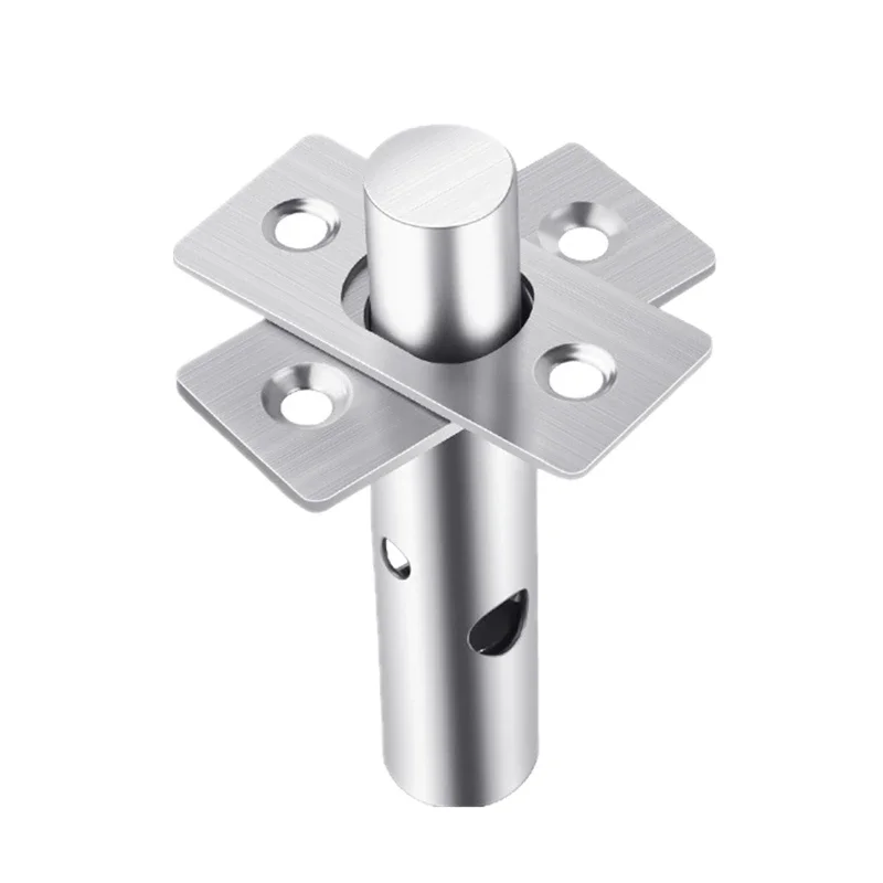 Stainless Steel Tube Well Lock Fire Door Dark Lock Channel Door Lock Pipe  Furniture Hardware