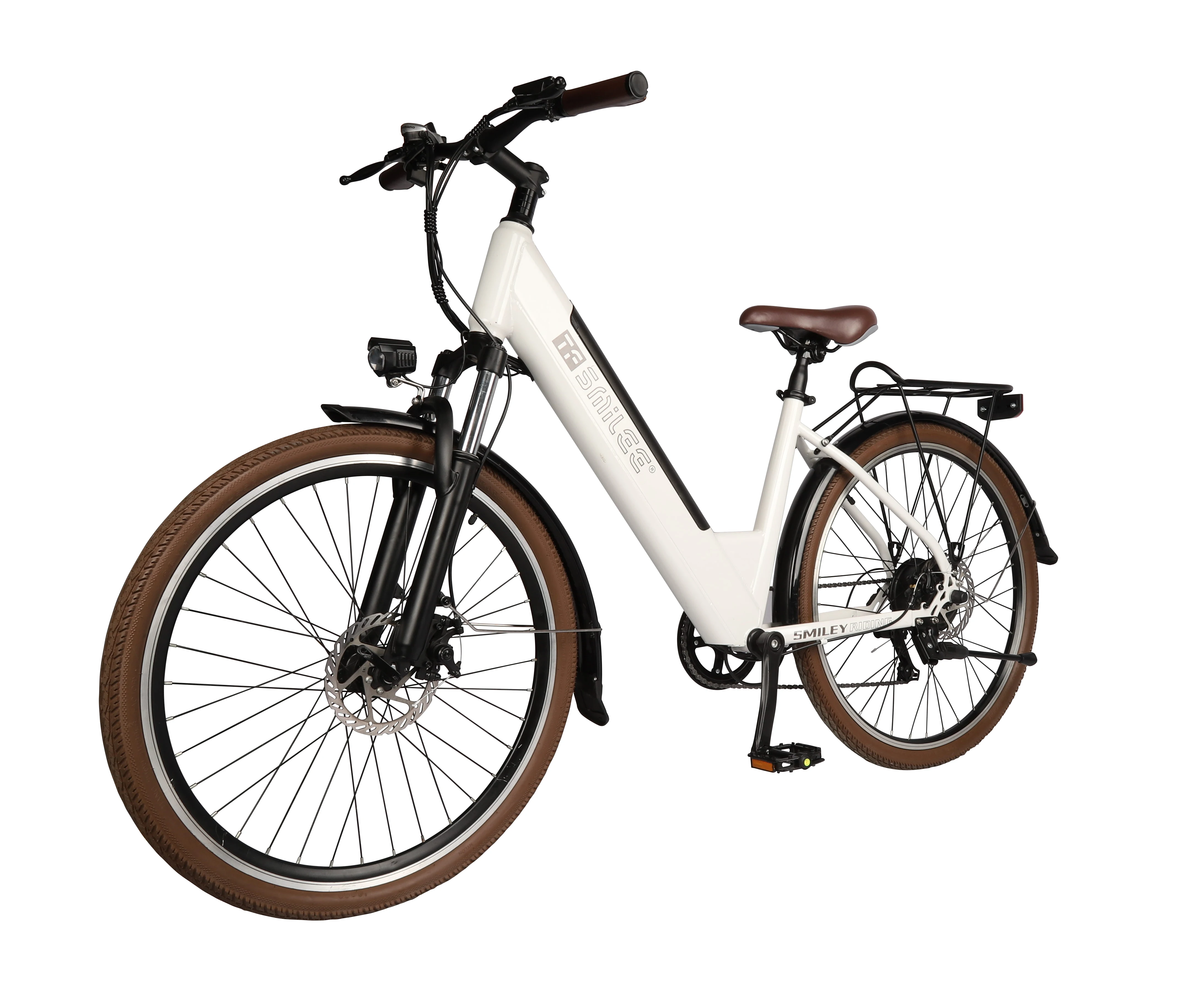 Electric hybrid bike 350W motor 26inch tires, disc brake, adult city outdoor riding electric road bike