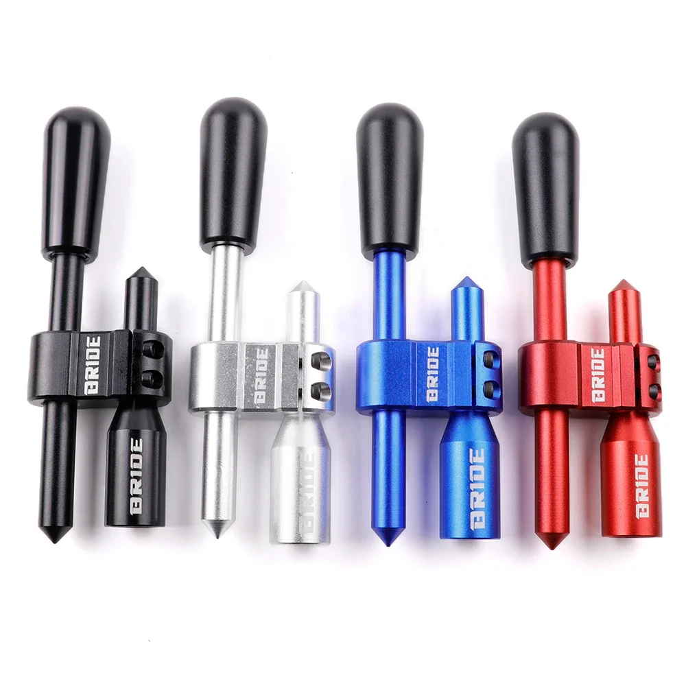 BRIDE Car Adjustable Gear Shift Knob Aluminum Shifter Lever Extension Fit For Universal Manual Car