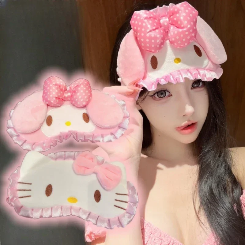 Cartoon My Melody Blindfold Cat Kawaii Eye Mask Comfortable 