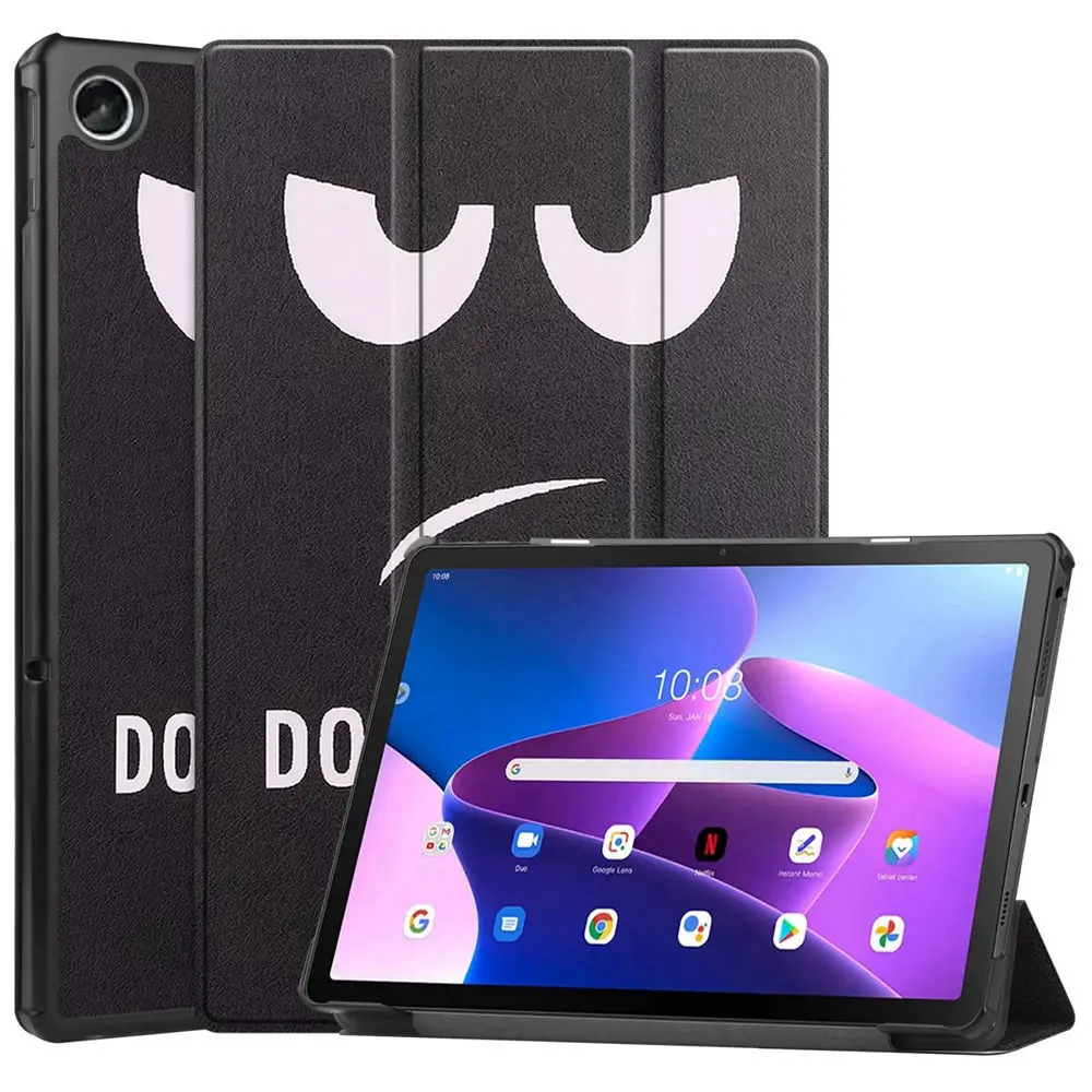 For Lenovo Xiaoxin Pad 2022 Tab M10 Plus 3rd P12 Case 10.6 TB-128FU TB125-FU Cover Funda Tablet Tri-Fold Magnetic Stand Capa