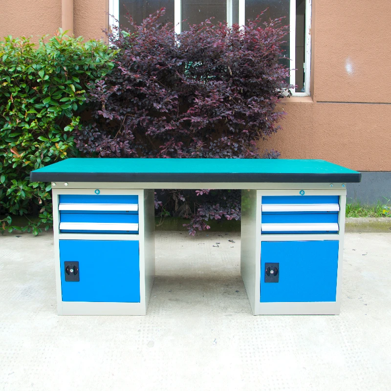 

Laboratory table with lamp inspection table Workshop assembly line maintenance table