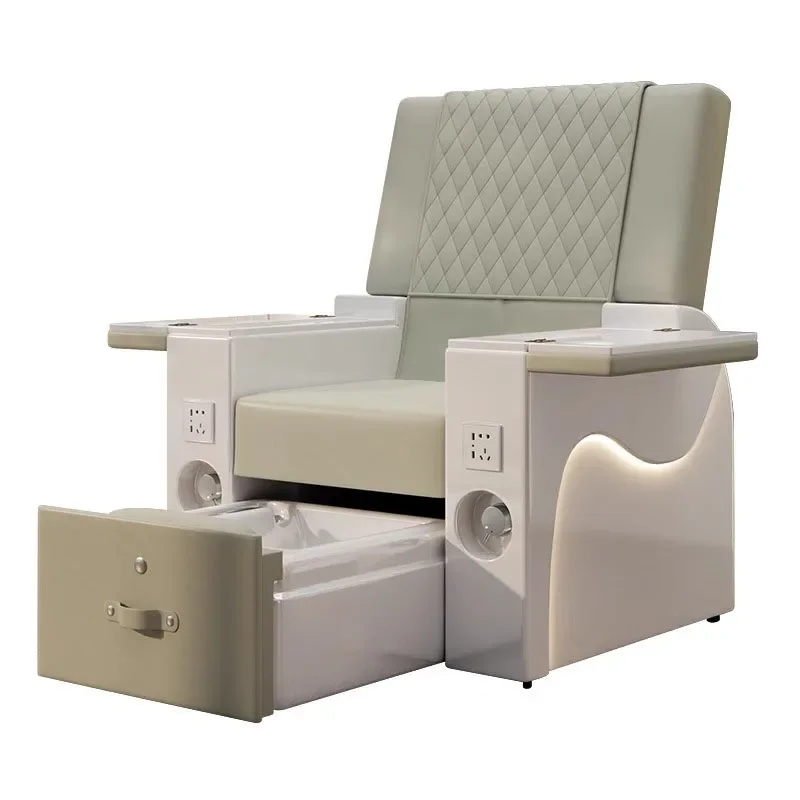 

Green Salon Massage Pedicure Armchair Manicure Sofa SPA Bed Massage Chair Tattoo Banco Para Pies Pedicura Salon Furniture