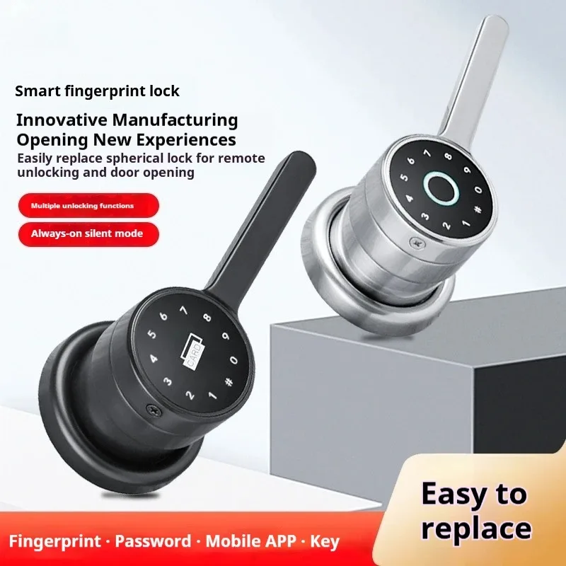 Innovative Manufacturing Smart Locks Easy Remote Unlock and Door Opening Replacing Spherical  with Comfort