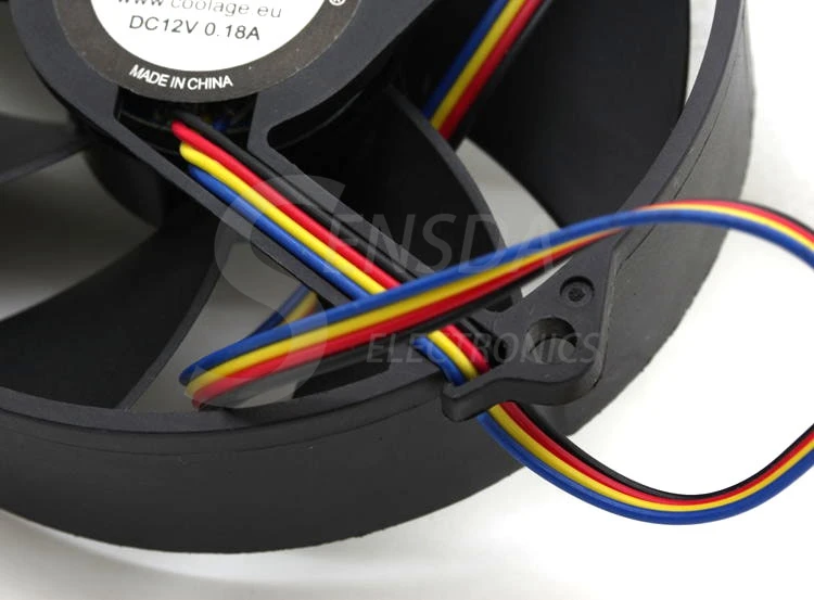 

CA9525FP65 9025 12V 90mm 9cm Computer Case Silent Quiet CPU Cooler Thermostat Cooling Fans