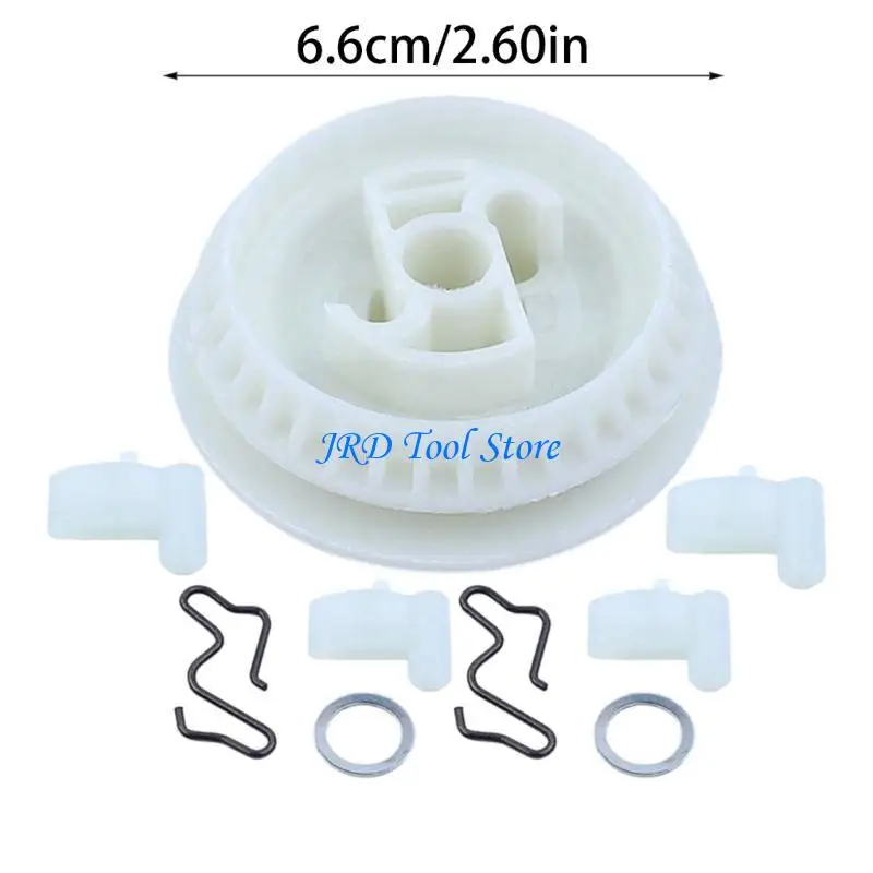 A2UDスターターポールキットポータブルスタータープーリー1123 195 0400 1125 195 7200 MS230 MS250チェーンソー用