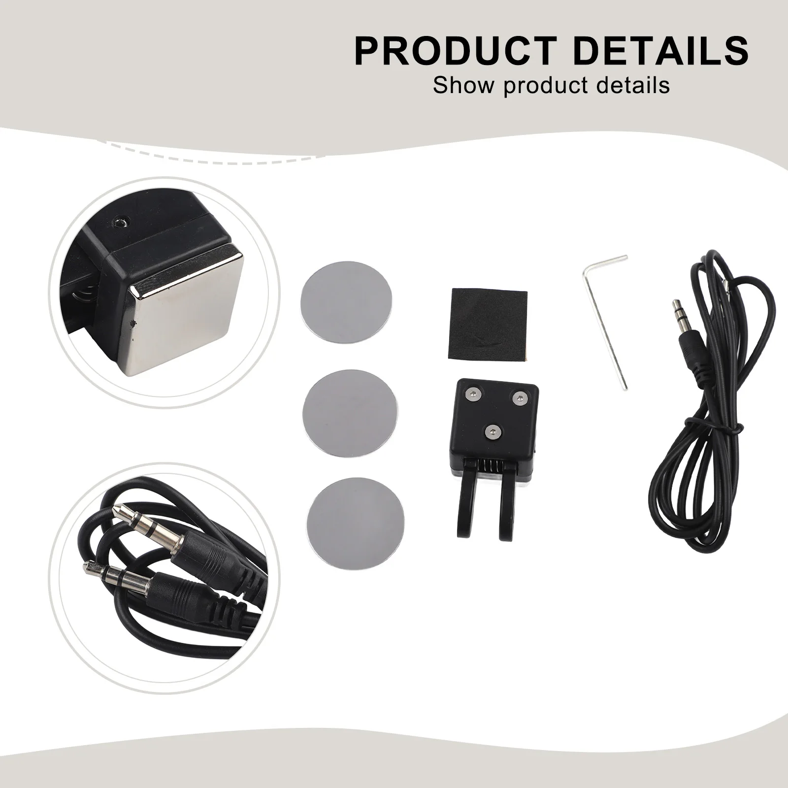 

Automatic Key CW Key Receiver For Electronic Projects Automatic Cw Key With Magnet Amateur Radio ABS Material Easy Installation